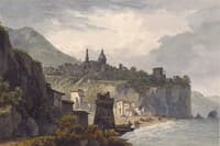 Vietri; View of the Town on its Cliff