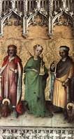Saints Mark, Barbara and Luke