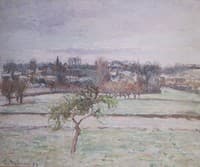 View from the Artist's Studio at Éragny