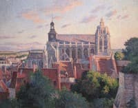 The Cathedral at Gisors, View from the Ramparts