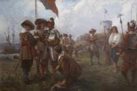 Mount Batten, Seige of Plymouth, Execution of a Traitor