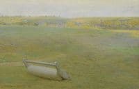 The Roller on a Quiet Prairie