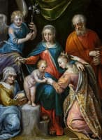 The Mystical Marriage of Saint Catherine