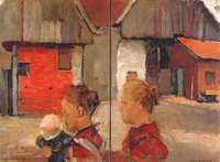 Rear Gables of Achterhoek Farm