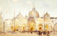 November Twilight, Piazza San Marco, Venice