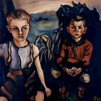 Two boys (Eddy and John Fernhout)