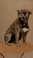 Touc, Seated on a Table