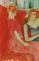 Study for 'In the Salon on the rue des Moulins'