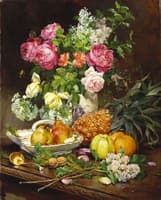 Still Life with Flowers and Fruit
