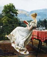 Reading on the Terrace