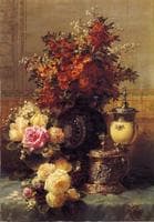 Still Life with Roses and Flowers