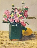 Flowers and Lemon