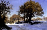 Winter Scene in Brittany