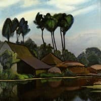 Landscape on the River Vecht