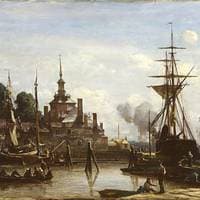 View of the Port of Rotterdam