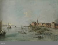 The Giudecca Canal with the Church of Saint Martha