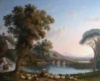 Imaginary River Landscape