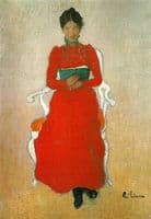 Portrait of Dora Lamm