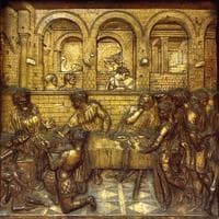 Herod's Feast (Detail from the baptismal font)