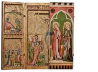 Triptych with Depiction of the Salvation Story