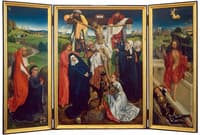 Triptych with the Descent from the Cross