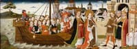 Legend of St Ursula: An Angel appears to the Pope at Prayer