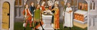 Legend of St Ursula: Baptism of St Ursula