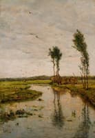 Landscape with a Ditch