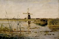 Landscape with Marshes and a Mill