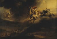 Valkyries Riding into Battle
