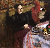 Woman wth a Plate of Fruit