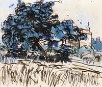 Landscape near Paris