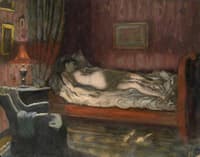 Sleeping Nude in the Interior
