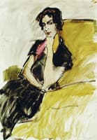 Portrait of the Actress Fie Carelsen (1890-1975)