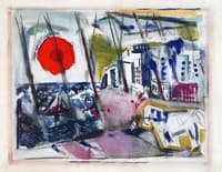 The Red Sun, Brooklyn Bridge