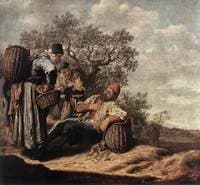 Landscape with Peasants