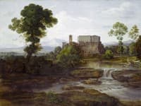Südliche Ebene mit Kloster (Southern Plain with Monastery)