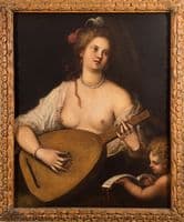 Ritratto di donna con liuto