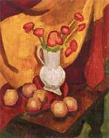 Poppies in a Vase