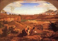 Holy Family with Saint John the Baptist in a Landscape