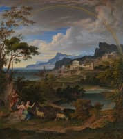 Heroic Landscape with Rainbow