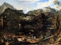 Mountainous Landscape near Bern