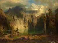 Öschinensee near Kandersteg in the Canton of Berne