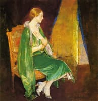 Woman in Green