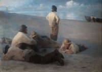Fishermen on Skagens Beach