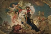 Victory of Saint James of Compostela over the Saracens in the Battle of Clavigo