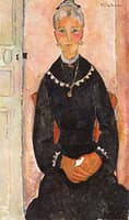 Old woman with Necklace