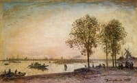 The Meuse and the Merwede at Dordrecht, Holland