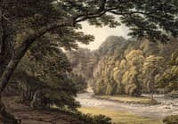 A River Gorge at Downton, Salop