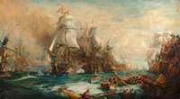 The Battle of Trafalgar, 21 October 1805